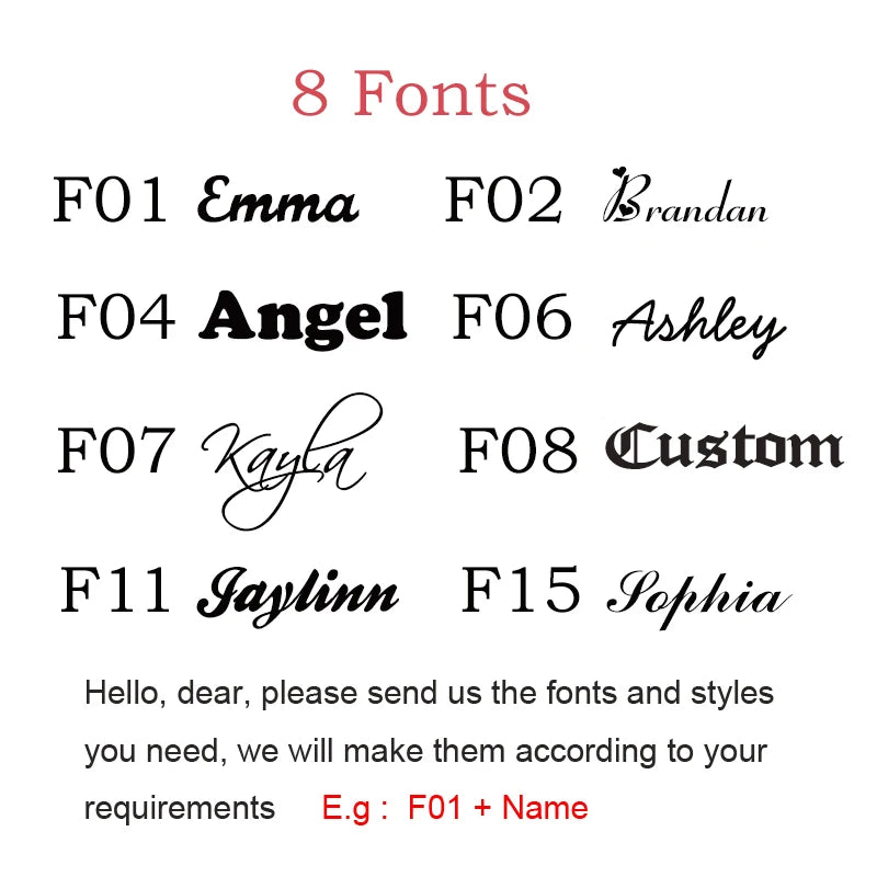 Classic Name Gold Chain