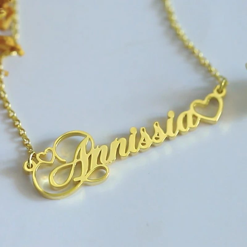 Classic Name Gold Chain