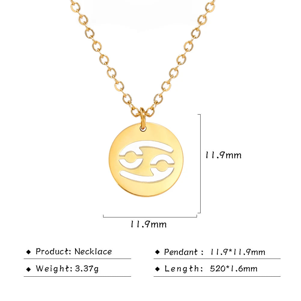 Zodiac Sign Necklaces (available in Gold & Sliver)