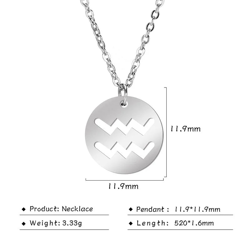 Zodiac Sign Necklaces (available in Gold & Sliver)