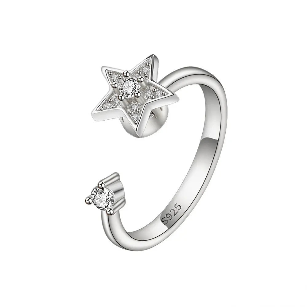 Anti Anxiety North Star Ring
