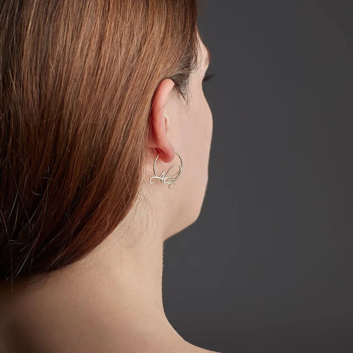 Slim Line Custom Earrings