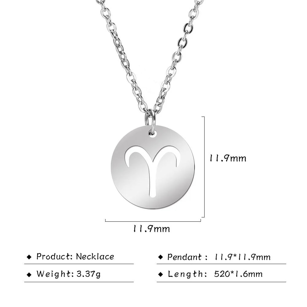 Zodiac Sign Necklaces (available in Gold & Sliver)
