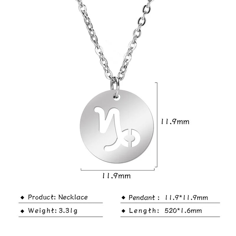 Zodiac Sign Necklaces (available in Gold & Sliver)