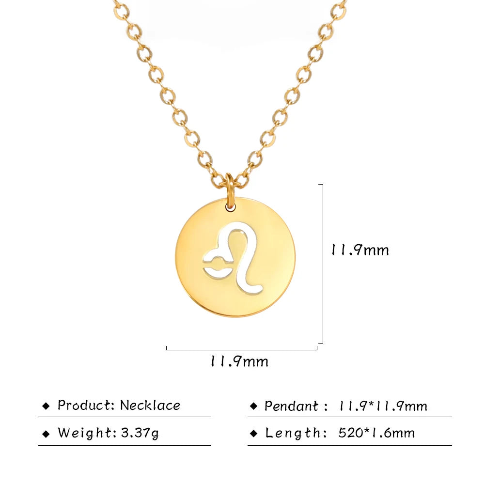 Zodiac Sign Necklaces (available in Gold & Sliver)