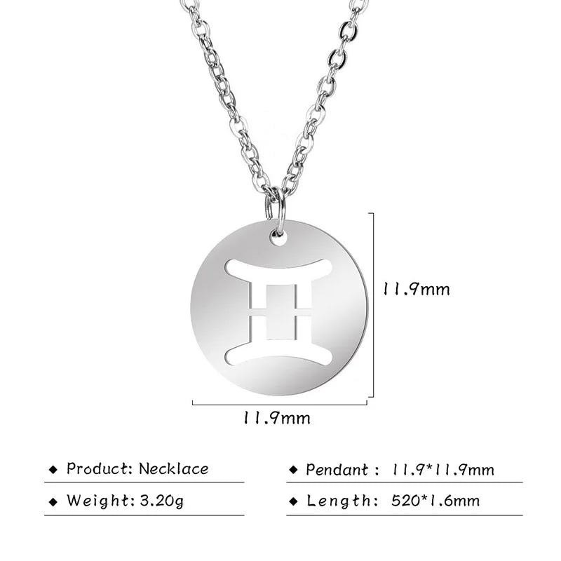 Zodiac Sign Necklaces (available in Gold & Sliver)