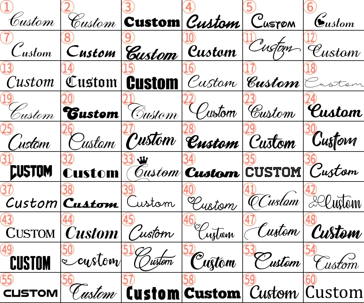 Slim Line Custom Earrings