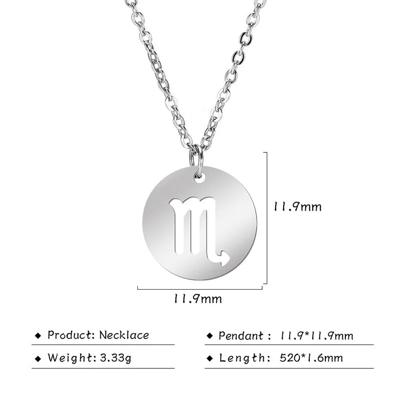 Zodiac Sign Necklaces (available in Gold & Sliver)