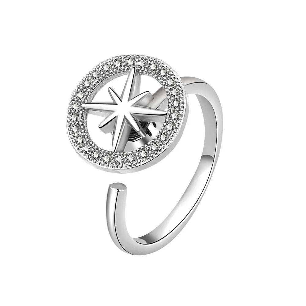 Anti Anxiety North Star Ring