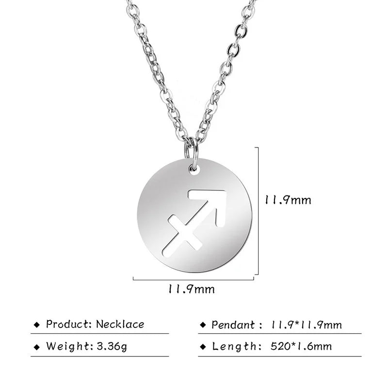 Zodiac Sign Necklaces (available in Gold & Sliver)