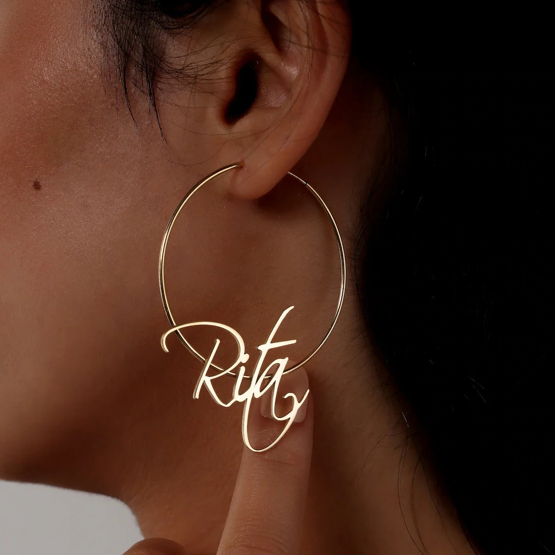 Slim Line Custom Earrings