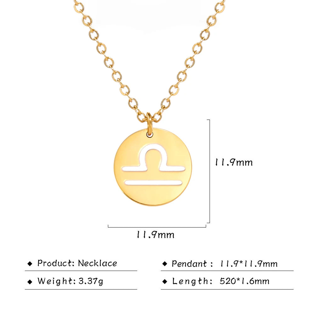 Zodiac Sign Necklaces (available in Gold & Sliver)