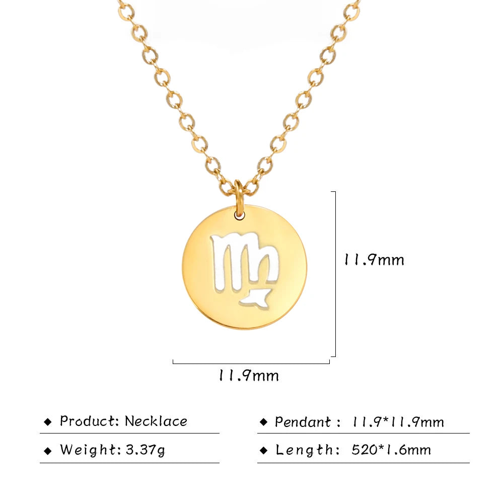 Zodiac Sign Necklaces (available in Gold & Sliver)