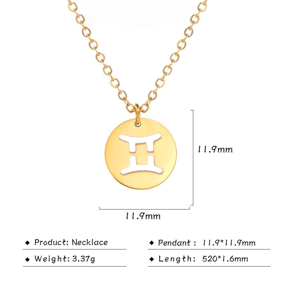 Zodiac Sign Necklaces (available in Gold & Sliver)