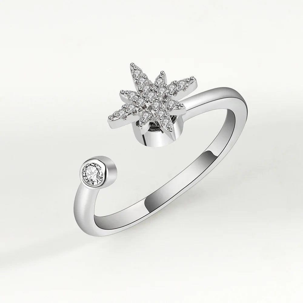 Anti Anxiety North Star Ring