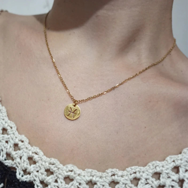 Zodiac Sign Necklaces (available in Gold & Sliver)