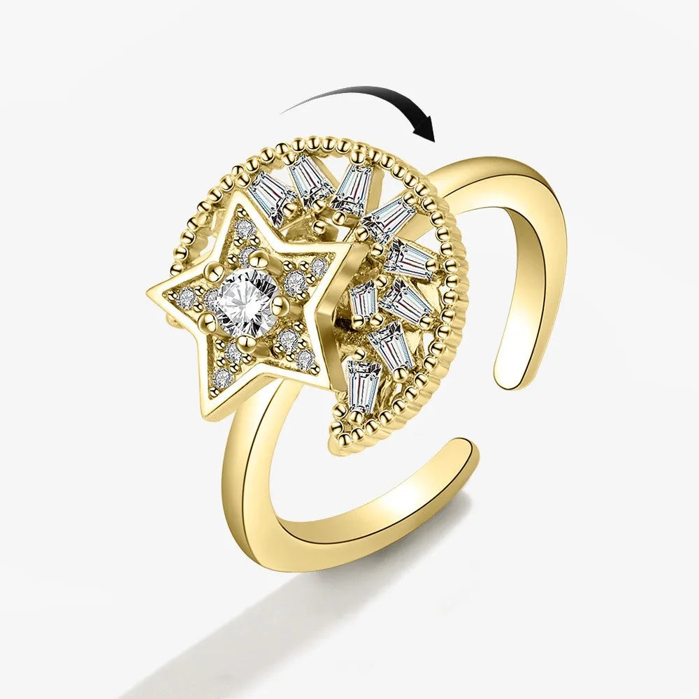 Anti Anxiety North Star Ring