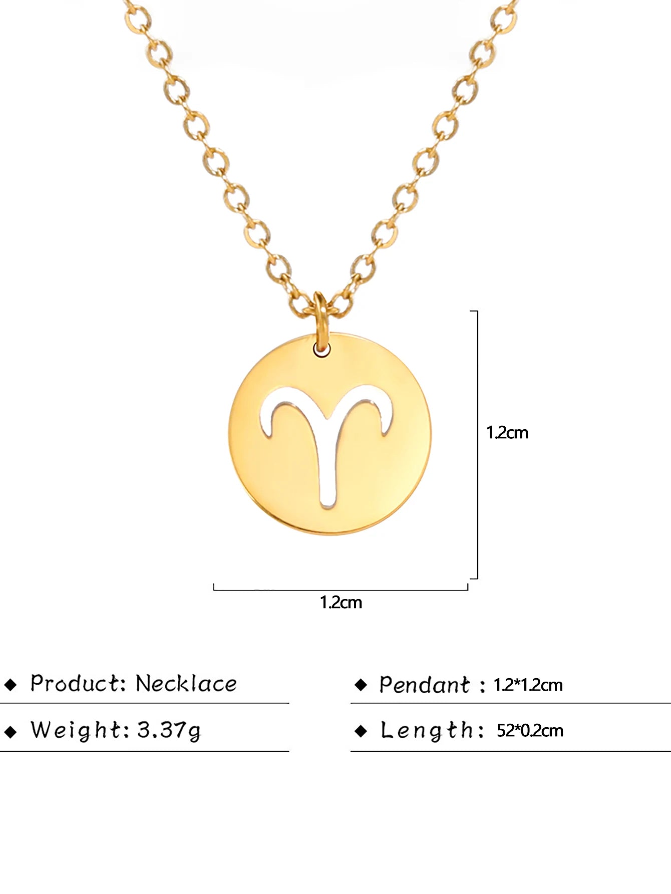 Zodiac Sign Necklaces (available in Gold & Sliver)