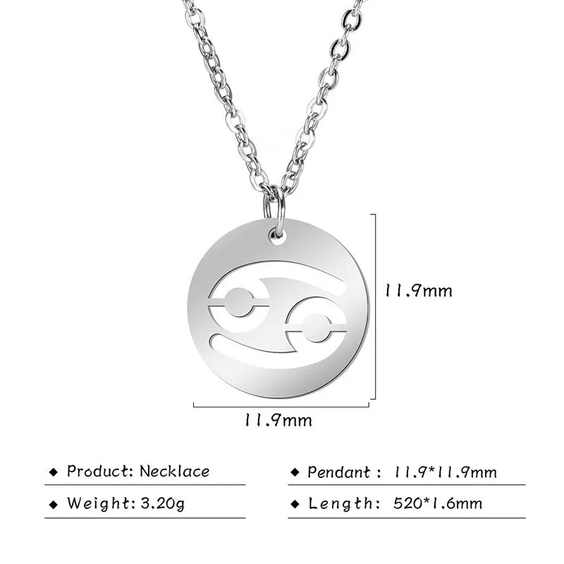 Zodiac Sign Necklaces (available in Gold & Sliver)