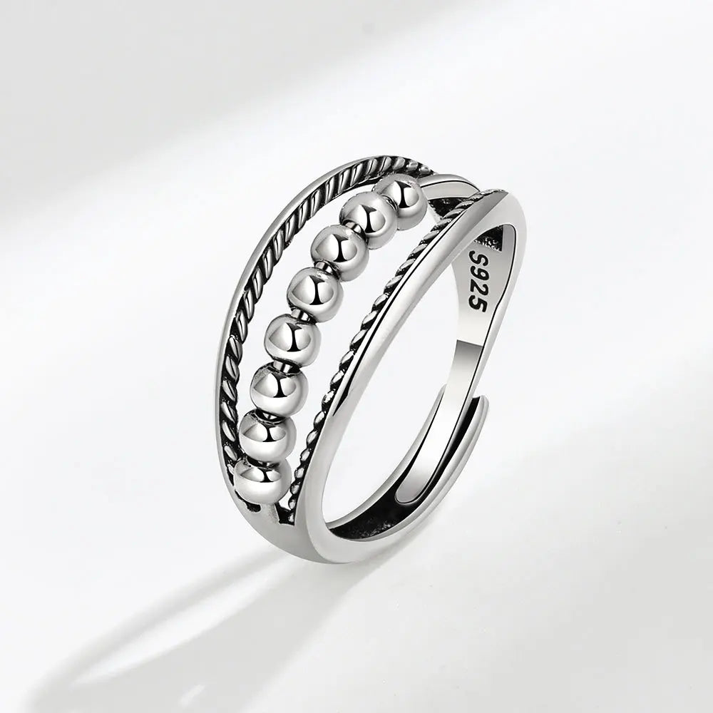 Anti Anxiety Crystal Stress Relief Ring