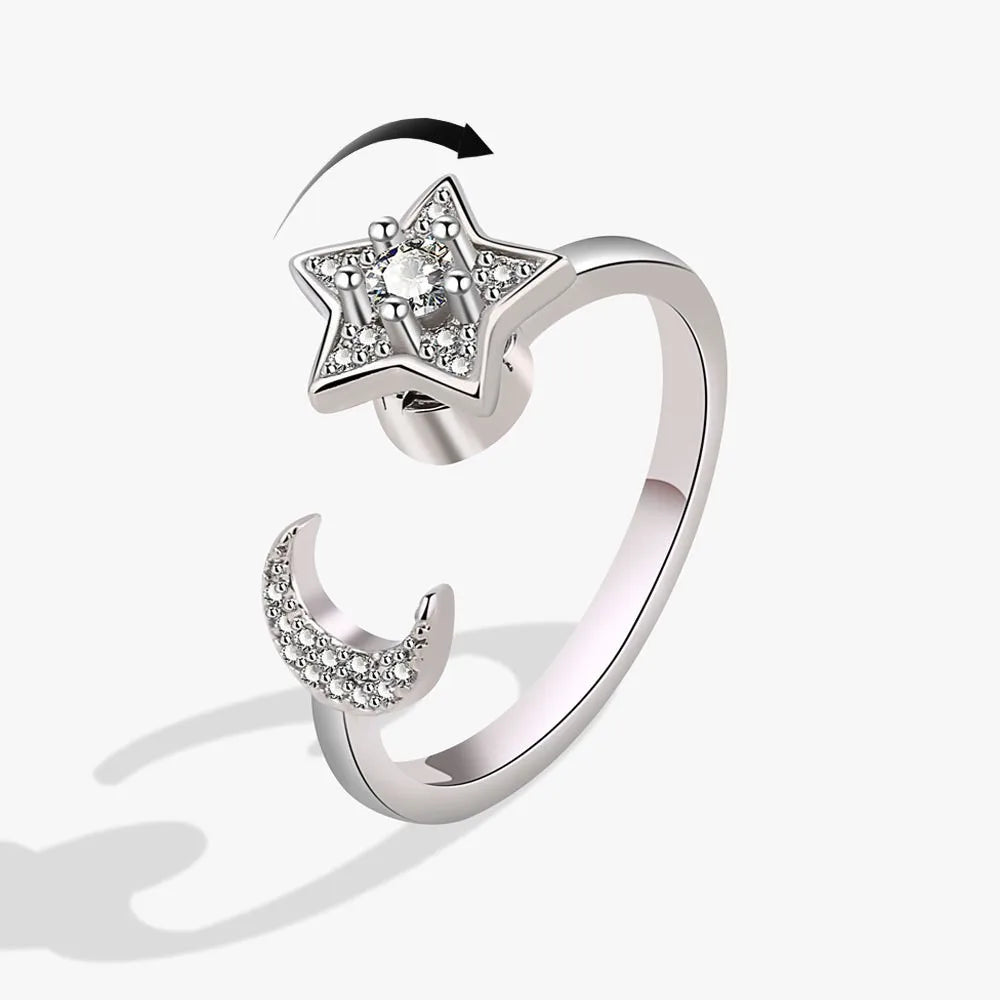 Anti Anxiety North Star Ring